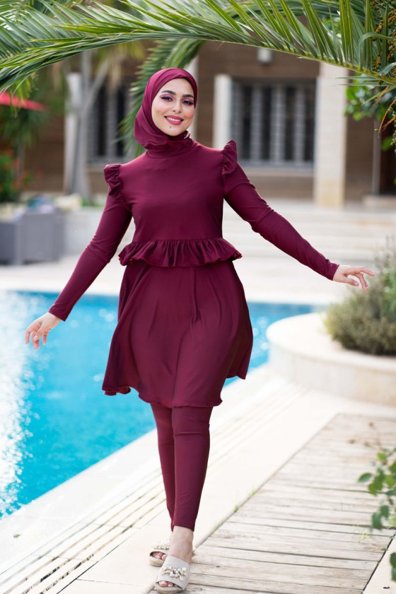 BURKINI BUTTERFLY ROUGE 🦋